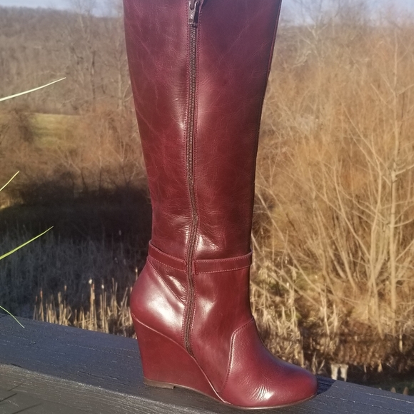 Sangria Knee High Boots - Picture 5 of 11